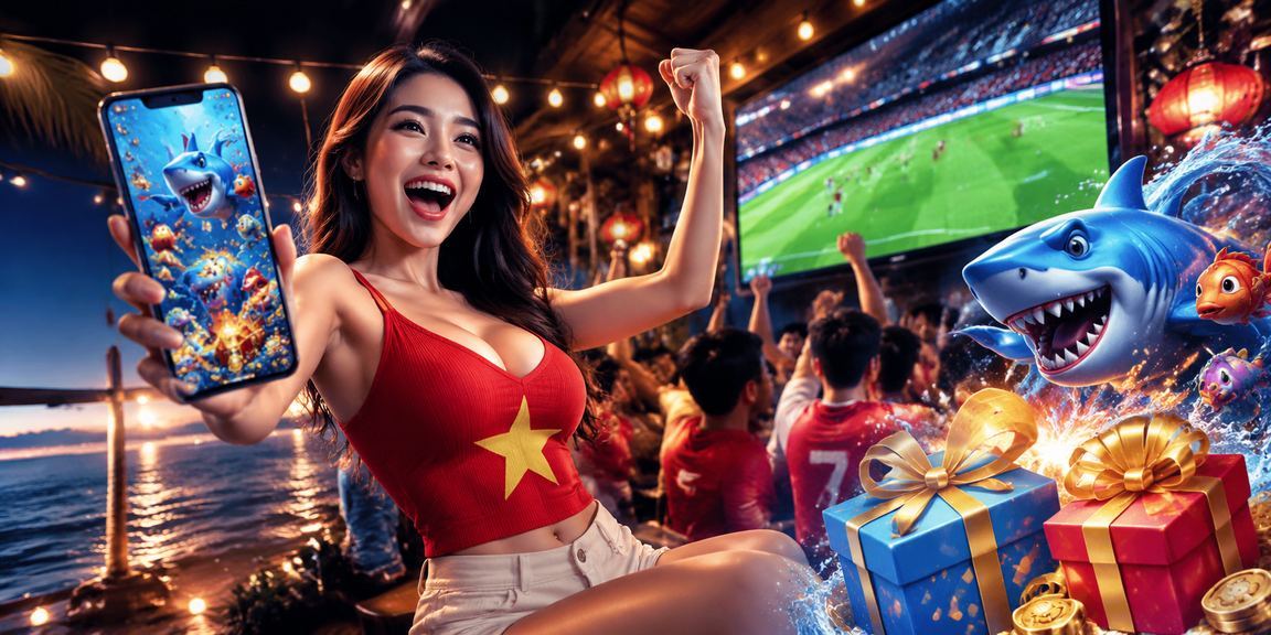 Người dùng Hà Nội chơi game bắn cá trực tuyến trên điện thoại bên bờ hồ vào buổi chiều